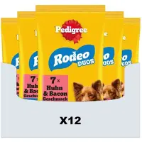 Pedigree Rodéo - Récompenses Saveur Poulet Pour Chien - 12 Sachets De 7 Friandises 12x123g