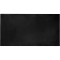 vidaXL Tapis antidérapant en fourrure synthétique Olite Noir 60 x 110 cm