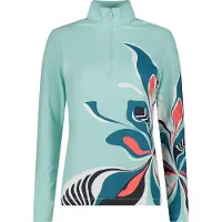 CMP 34l4216 Half Zip Sweatshirt Vert L Femme