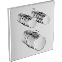 Ideal standard CeraTherm Navigo - Mitigeur thermostatique douche encastré pour 2 appareils, chrome A7302AA