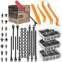 GEKO Attaches en plastique, colliers, outils de démontage, set de 655 G02935