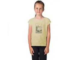 Hannah Kaia Short Sleeve T-shirt Jaune 10-11 Years Enfants