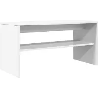 vidaXL Armoire TV Blanc 80 x 35 x 40 cm Bois composite