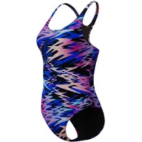 Speedo Maillot de bain Hyperboom Allover Print Medalist Femme