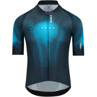 Q36.5 Gregarius Clima Q Lab Short Sleeve Jersey Bleu 2XL Homme