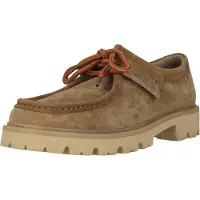 Clarks Chaussures à lacets Cleyhill Seam avec semelle extérieure XTRALITE 5232 Dark Sand Suede 43
