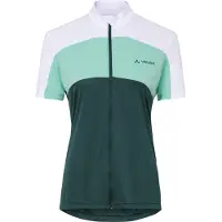 Vaude Bike Matera Fz Tricot Short Sleeve Jersey Vert 38 / Regular Femme