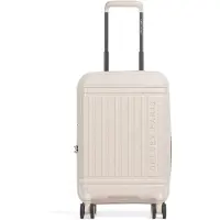 Delsey Lutece Expandable 55cm 34l Trolley Bag Beige