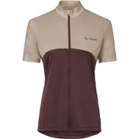 Vaude Matera Fz Tricot Short Sleeve Jersey Violet 38 / Regular Femme