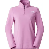 The North Face Pull-over de sport 'GLACIER' prune / blanc