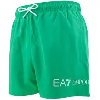 EA7 pour homme. 7M002000_AF13049 blouse mi-longue avec logo ASV vert (L), Beachwear, Polyester