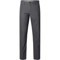 Selected Pantalon chino 'Miles' noir denim