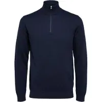 SELECTED MEN Pull-over 'Berg' marine