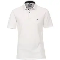 Casa Moda Regular Fit Polo blanc, Unicolore