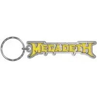 Megadeth Porte-clefs de - Logo - pour Indifférent - noir/argent - Taille Standard