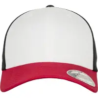 Flexfit Casquette rouge / noir / blanc