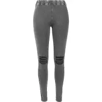 Urban Classics Leggings noir chiné