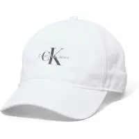 Calvin Klein Casquette 'CK Monogram Baseball' gris / noir / blanc