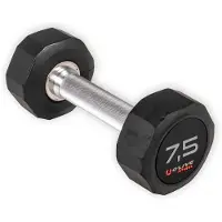 Olive Rubber Pro-style 7.5kg Dumbbell Argenté 7.5 kg