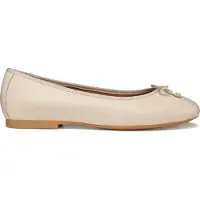 Geox New Palmaria Ballet Pumps Beige EU 38 Femme