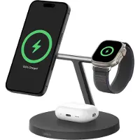 Belkin Boostcharge Pro Wireless Charger Argenté