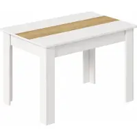 VCM Table à manger , table de cuisine à base de bois H. 75 x W. 140 x T. 80 cm, table à manger compacte pour cuisine et coin repas, table Disalo