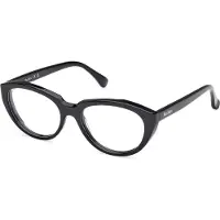 Max mara Lunettes de Vue MM5113 53/17/140 Shiny black Acetate WOMAN MM5113