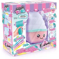 Airbrush Plush – Peluche à airbrush – Peluche "Squishy Food'tastic" à décorer avec des marqueurs parfumés et des pochoirs – AIR 072
