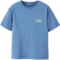Name it T-Shirt 'NKMFANDEL' saphir / bleu ciel / noir