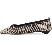 Kazar Ballerines ivoire / noir