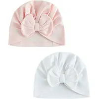 Next Bonnet rose / blanc