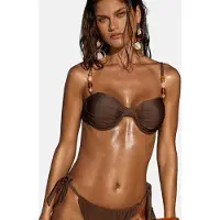 Lipsy Hauts de bikini chocolat