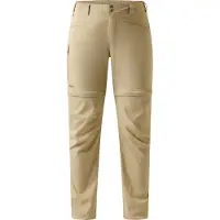 Haglöfs Lite Standard Zip-off Ii Pants Beige 34 / Regular Femme