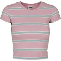 Urban Classics T-shirt opal / rose / blanc