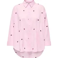 ONLY Chemisier 'ONLNEW LINA' rose / rouge