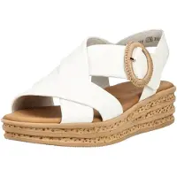Gabor Sandales , talon de plus de 25 mm, sans bride, couleur beige, taille 5,5