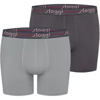Sloggi Boxers ' Blue Start ' gris / noir