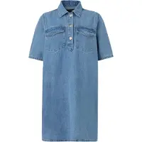 Noisy May Robe courte de - NMINDIE S/S AZ425LB NOOS - Robe Courte - XS - XL - pour Femme - bleu - Taille S