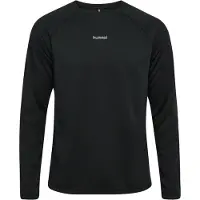 Hummel T-Shirt fonctionnel 'Momentum' gris / noir