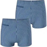 Schiesser Shorts de bain ' Ocean Swim ' bleu / blanc