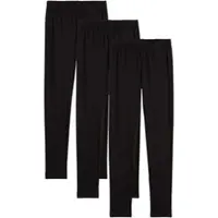 Bonprix Lot de 3 leggings en coton extensible