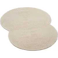 Bolia Zen Rug Rounded Tapis 175 x 240 cm | Creme