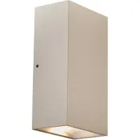 Nordlux Rold Flat Luminaire mural d'extérieur à LED, Variante : 90 x 160 mm, LED, 350 lm, 3000 K, sable