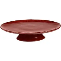 Serax Assiette de Service Serax La Mère Tableware By Marie Michielssen Venetian Red 30,5 x 30,5 x 6 cm