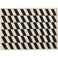 HAY - Shift Kelim Tapis 140x200 Black