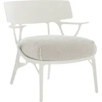 Kartell A.I. Lounge Outdoor | White|White-Beige