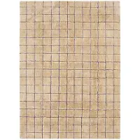 Lorena Canals Tapis mosaïque laine ambre 230x300cm