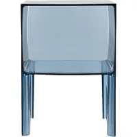 Kartell Small Ghost Buster Table de Chevet avec Rangement Powder Blue