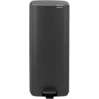 Brabantia Bo Pédale 30l Gris Minéral Poubelle Design à Pédale, 30l - International Bv