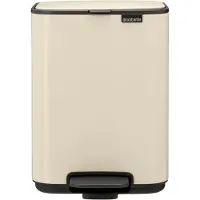 Brabantia BO Treteimer 4 Liter Soft Beige